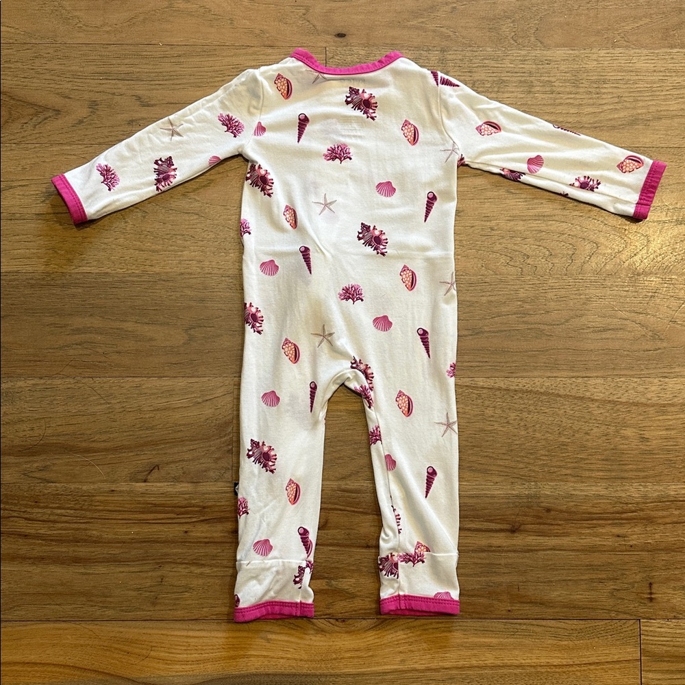 Kyte Baby Romper- Raspberry Shell - Picture 2 of 3